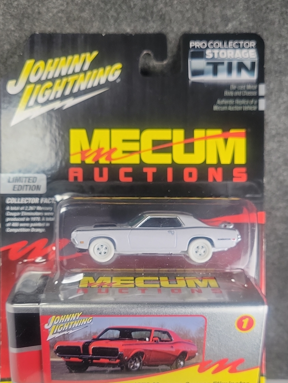 ⚡️White Lightning⚡️1970 Mercury Cougar Eliminator Johnny Lightning Chase!
